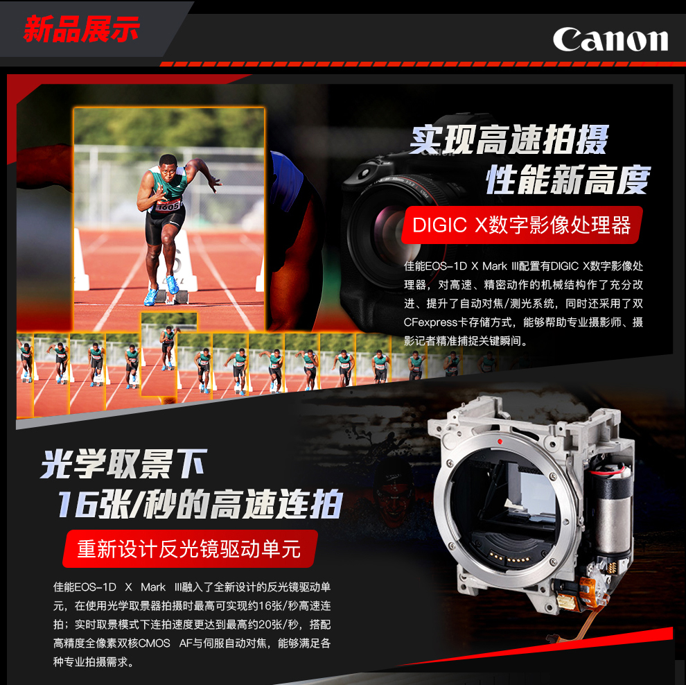 佳能最新系列，专业摄影的新里程碑——佳能EOS 1D系列重磅更新